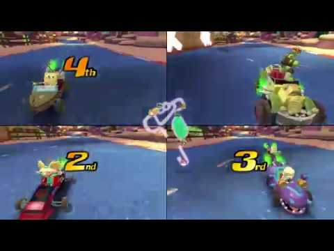 Видео № 1 из игры Nickelodeon Kart Racers (Б/У) [NSwitch]