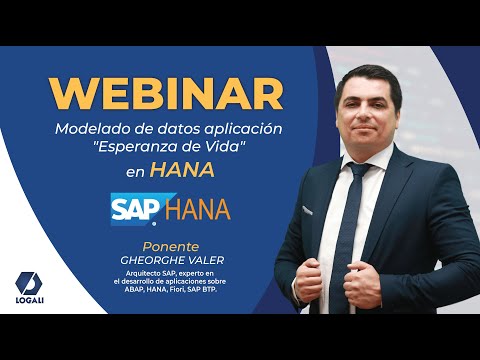 Modelado de datos aplicación "Esperanza de Vida" en HANA