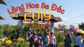 preview picture of video 'Làng Hoa Sa Đéc - Vườn Hoa Hùng Thy ( dạo Tết 2019 )'
