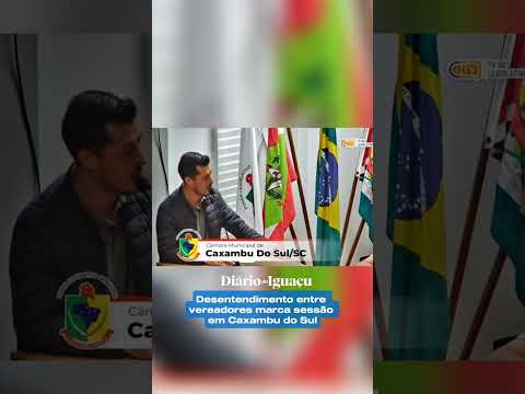 O que vimos na sessão da Câmara de Caxambu do Sul é inaceitável.