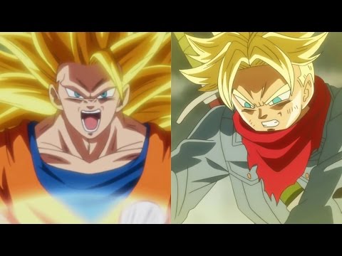 Dragon Ball Super Episode 49 ドラゴンボール超（スーパー）Anime Review - Super Saiyan 3 Goku VS Future Trunks!