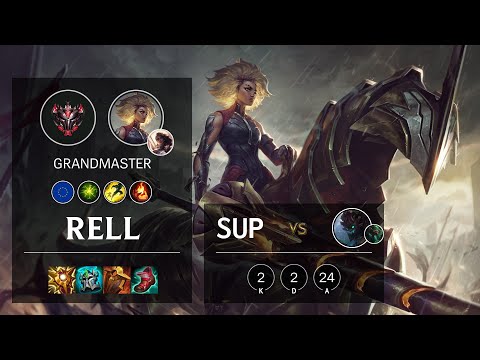 Rell Support vs Maokai - EUW Grandmaster Patch 11.2