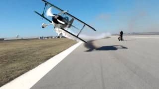 200mph Plane Flies Within 2 Feet of Person | FunStock News | Really?!