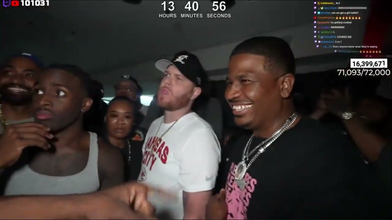 KAI CENAT VS YUNUS / J2 (DNA & A WARD JUMP IN THE BATTLE) | URLTV