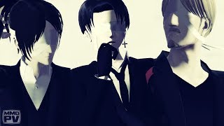 【進撃のMMD】NoNameでアウターサイエンス/一騎当千【進撃のNONAME】【Attack on Titan MMD】
