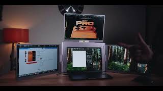 RIITEK 14" Quad Monitor