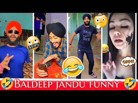 baldeep jandu funny || Punjabi funny comedy 🤣#comedy || baldeep jandu reels|| 🤣