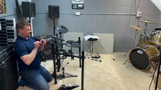 Video thumbnail for How to Set Up the New KT 100 Electronic Drum Kit by KAT Percussion