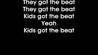 Glee - We got the beat - Lyrics on screen