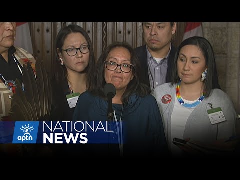 Colten Bouchie's supporters take questions in Ottawa | APTN News
