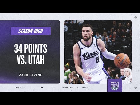 Zach LaVine drops 34 vs. Jazz! | Highlights vs. Utah Jazz 11.25.25