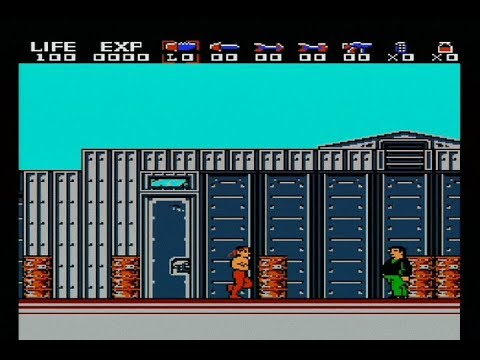 RAMBO (NES) [905] GAMEPLAY