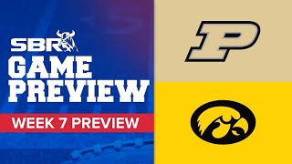 College Football Week 7 Preview 🏈 | Purdue vs. Iowa NCAAF Odds And Picks