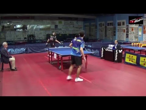 Semifinales y Final Campeonato de Cataluña Absoluto de Tenis de Mesa 2016