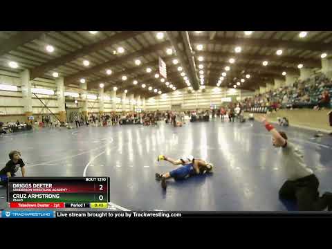 63 Lbs Cons. Round 5 - Driggs Deeter, Sanderson Wrestling Academy Vs Cruz Armstrong, Idaho 9154