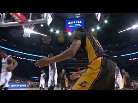 Jeremy Lin Connects with Wesley Johnson for the Long Distance Oop