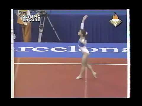 TC 1992 Olympics   Maria Neculita ROU FX