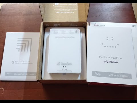 Mysa Smart Thermostat for Electric Baseboard and in-Wall Heaters V2 | Connects with Smart Dev Review