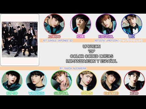 UP10TION (アップテンション) "ID" [COLOR CODED] [ROM|SUBESPAÑOL LYRICS]