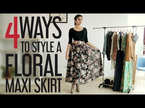 Howto wear maxi skirt / style hacks