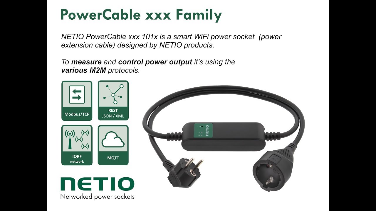 NETIO IP-Schalterkabel NETIO PowerCable REST 101S