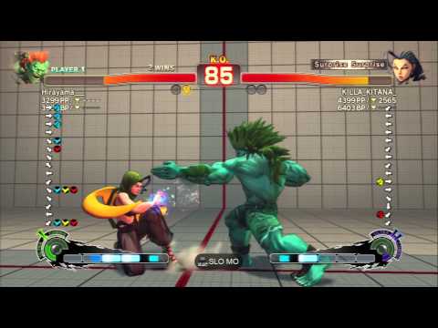 Hirayama___(Blanka) vs KILLA_KITANA_(Rose)ssf4