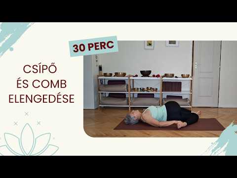 30 perc Yin Jóga | Mély Nyújtás a Csípőhajlítók és Psoas Oldására