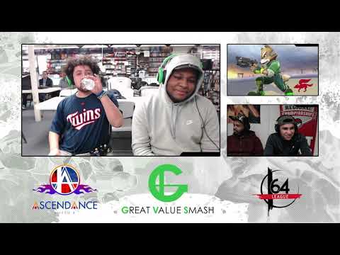 Smash 4: Light (Fox) V Sinai | Don (Mario) - Ascendance 102 Tournament SSB4