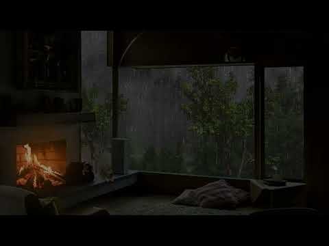 Rainstorm Sounds for Relaxing, Focus or Deep Sleep | Nature White Noise | 24 Hrs Rain Souds