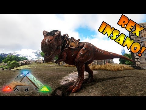 EVOLUÇÃO CONSTANTE: DOMAMOS UM REX!! --- ARK: SURVIVAL EVOLVED: VANILLA #15 ◄60-FPS-1080P►