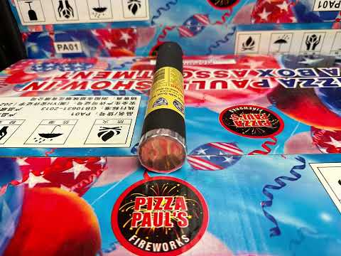 30mm Blue Mine W/Gold Strobe by Wizard Fireworks pro 1.4