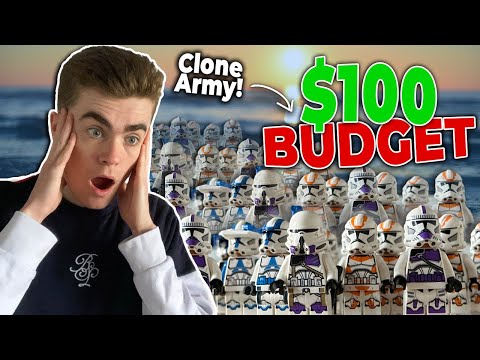 Building a Clone ARMY on a $100 BUDGET! | LEGO Star Wars