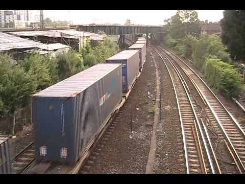 66122 4M31 DOLLANDS MOOR-HAMS HALL UNIT45 CONTAINERS ON  14 IKAs 1 7 2010