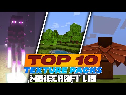 TOP 10 TEXTURE PACK 1.18 on MINECRAFT (June 2022)