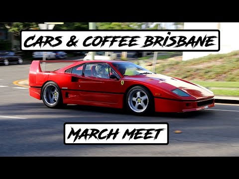 Modified Cars Leaving Cars And Coffee Brisbane - March Meet | Skids, Burnouts, Pulls, and more!