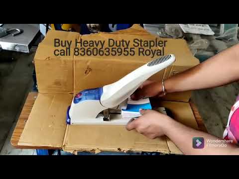 Silver kangaro heavy duty stapler, for office, stapling capa...