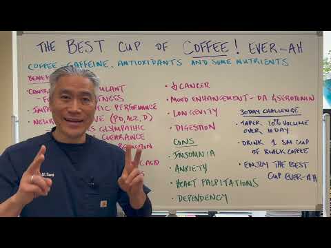 The Best Cup of COFFEE----Ever....ah. Benefits and Cons.
