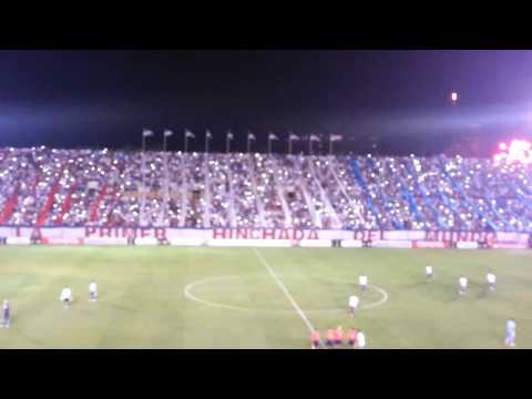 "Recibimiento de Nacional ante Palmeiras por la Copa Libertadores 2016" Barra: La Banda del Parque • Club: Nacional