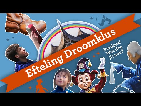 Lady Michelle and Shoe cleaner Pepijn - Efteling Dreamchore