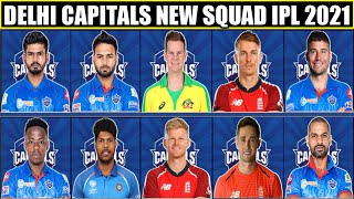 IPL 2021 - DC Final squad | Delhi Capitals New Team VIVO IPL 2021 | IPL 2021 All Teams Confirm Squad