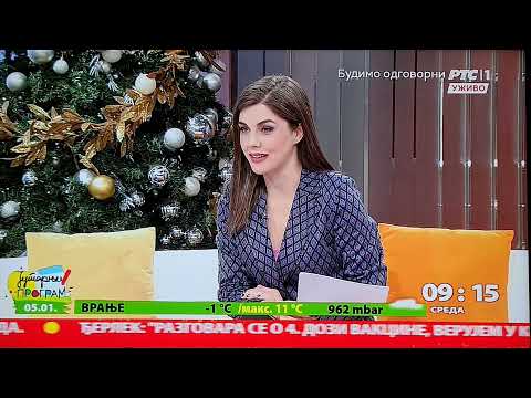 Jutarnji program RTS1, 05.01.2022.