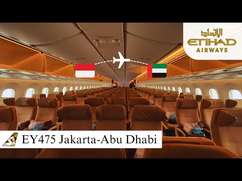 Etihad Airways Jakarta to Abu Dhabi | Boeing 787-9 Dreamliner | Economy Class | Tripreport
