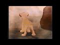 The Lion King 1994 Simba Finds Mufasa Disney Channel 1997