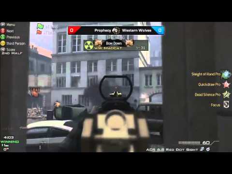 EGL5: Call of Duty: MW3 (Xbox 360) : Prophecy vs Western Wolves: Map 1 - LB Final