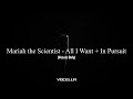 Mariah The Scientist All I Want In Pursuit Acapella Vocals Only