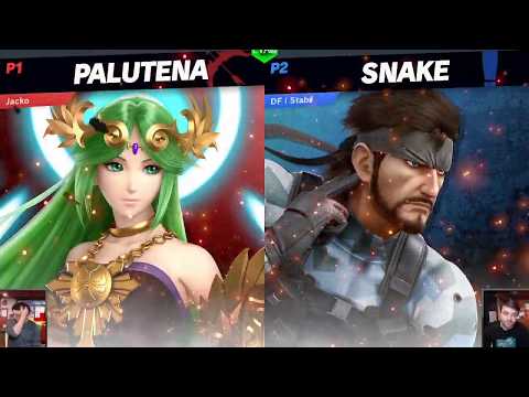 EVAC 18/10/19 - SSBU - VLT | Jacko (Palutena/Mega Man) vs DF | StabbyJ (Snake)