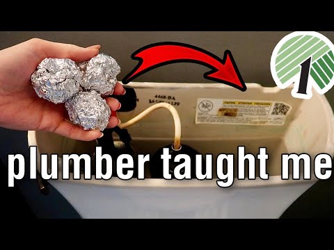 Why I Put Aluminum Foil in My Toilet