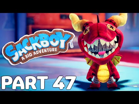 Sackboy A Big Adventure - Crate Expectations 100% Walkthrough Part 47 - PS5 Gameplay