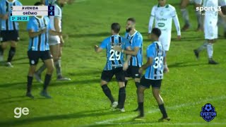 Gols: Avenida 0x4 Grêmio - Gauchão 2026 (SporTV)