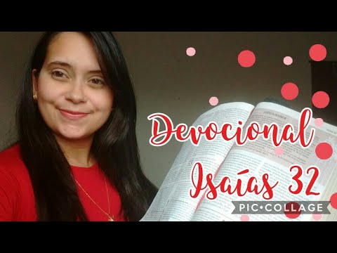 Isaiah 32 - Devotional